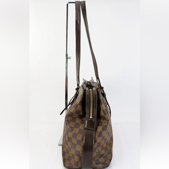 Louis Vuitton Brown Checkered Tote - Picture 2 of 12